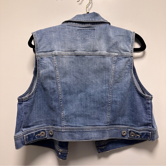 Torrid Denim Sleeveless Jacket - Picture 3 of 3